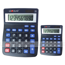 Calculadora de escritorio de tamaño medio de 10 dígitos de doble tamaño (LC238B-10D)